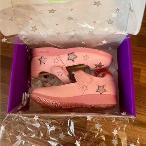Pink Pediped Kids Shoes, 10-10.5, leather